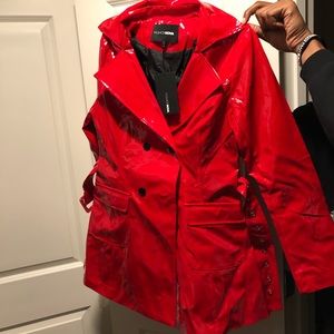 Shiny Red Jacket size Small